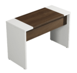 Leon 87" Wood Office Furniture Set of 3pcs - Image 8