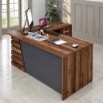 Atlas 71″ Wood Office Furniture Set of 3pcs