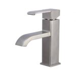 Elke 24″ Glossy Gray Acrylic Bathroom Vanity - Image 6