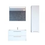 Elke White Bathroom Vanity