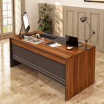Arya 71" Wood Home Office Furniture Set of 4pcs - Image 3