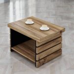 Elise 87" Wood Office Furniture Set of 4pcs - Image 6