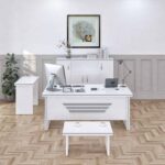 Newstar 71" Wood Office Furniture Set of 4pcs - Image 2