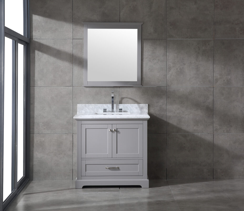 mareo 36 Bathroom Vanity grey